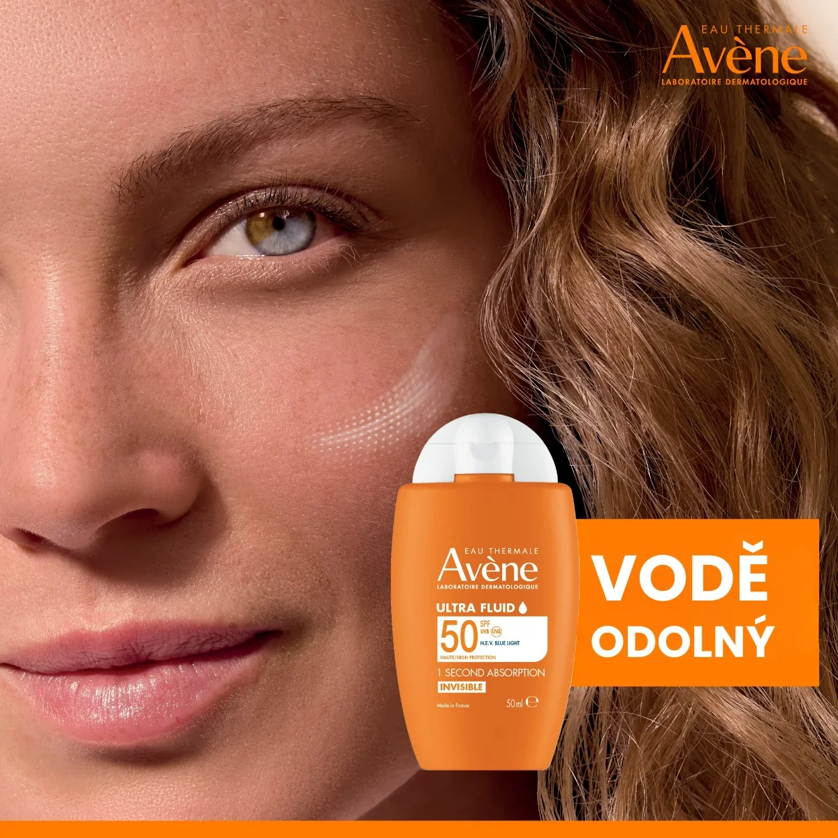 Avène Ultra fluid Invisible SPF50 50 ml