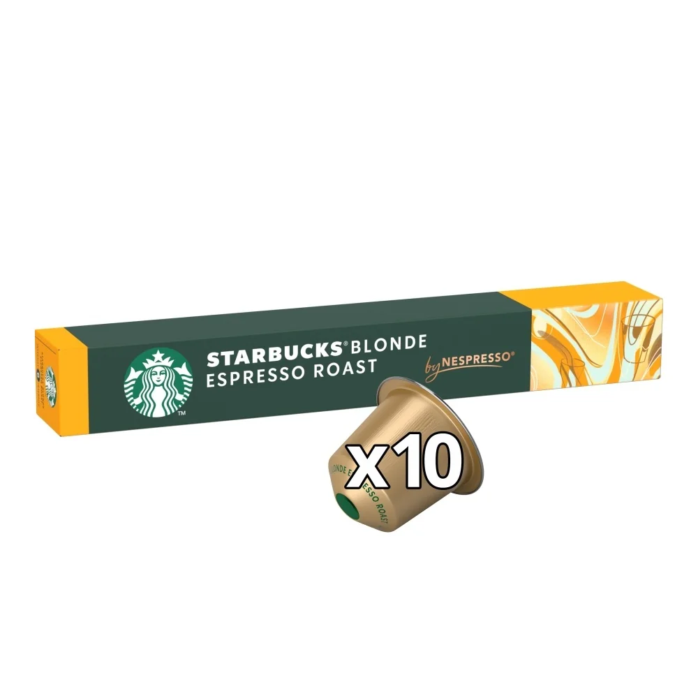STARBUCKS Blonde Espresso Roast by Nespresso kávové kapsle 10 ks