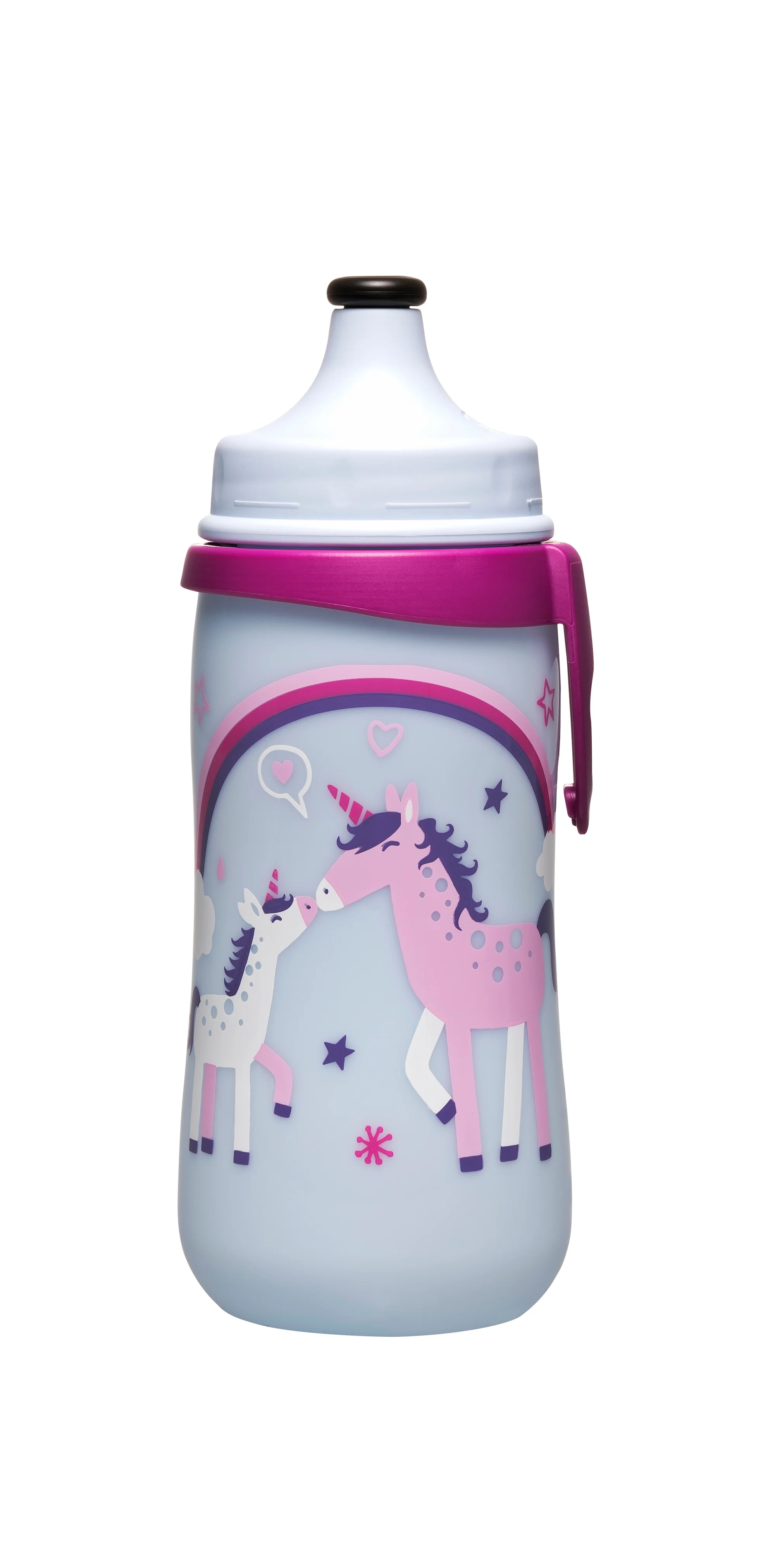 nip Kids cup láhev s pítkem PP, 330ml, holka