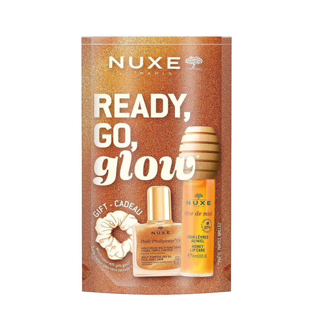 Nuxe Ready Go Glow Honey dárková sada 2 ks
