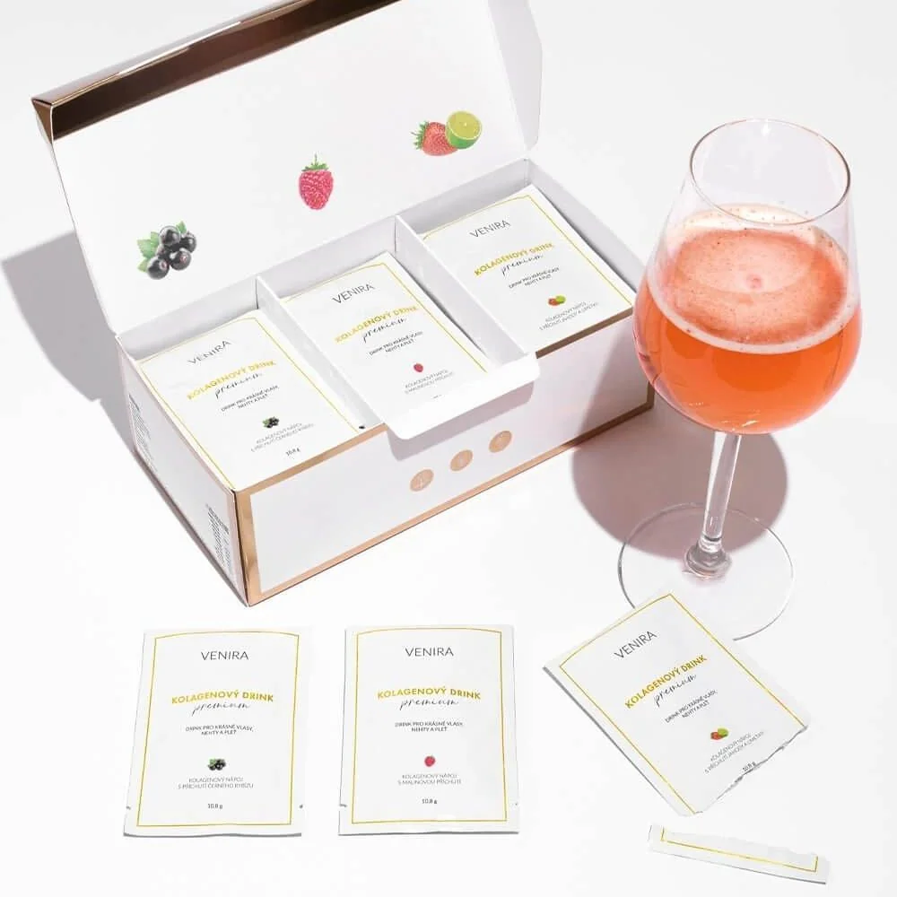 Venira Premium kolagenový drink mix příchutí 30x10,8 g