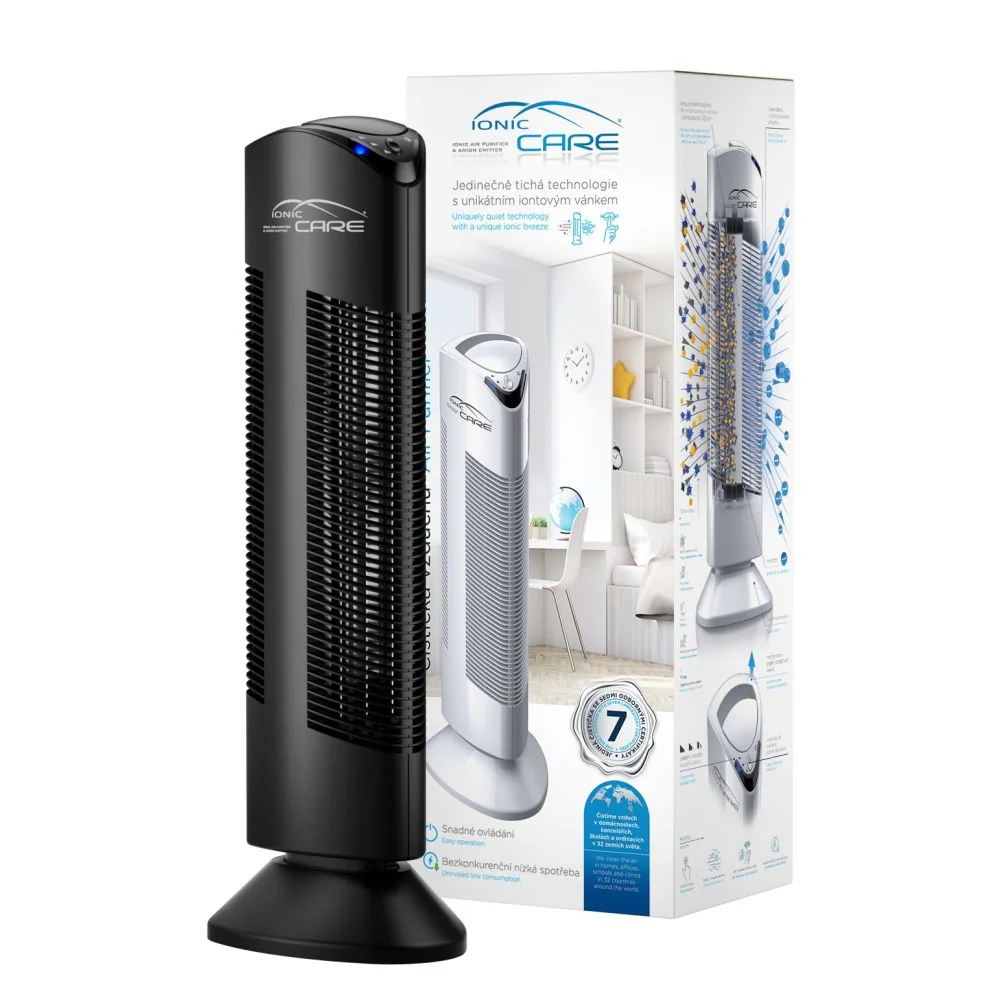 Ionic-CARE Triton X6 čistička vzduchu černá
