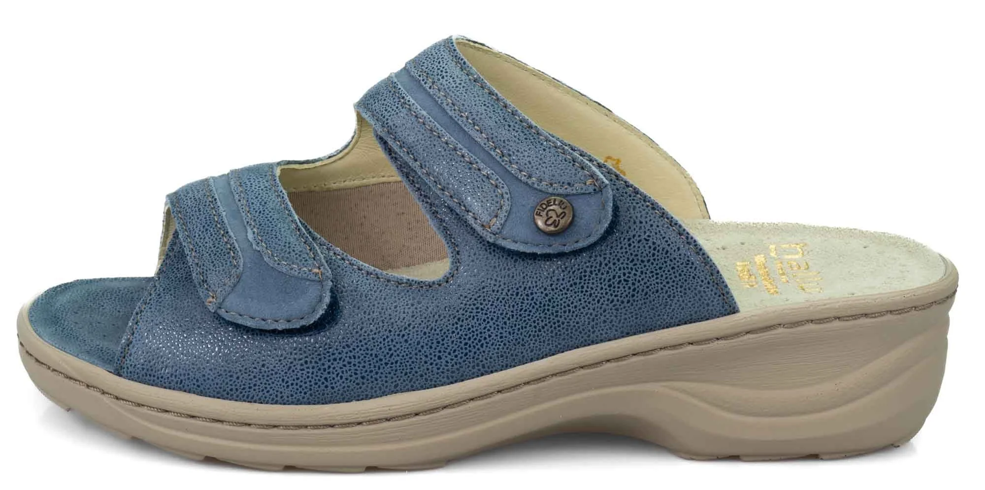 Fidelio HEDI 23 6023 dámské halluxové pantofle jeans 99, velikost: 42