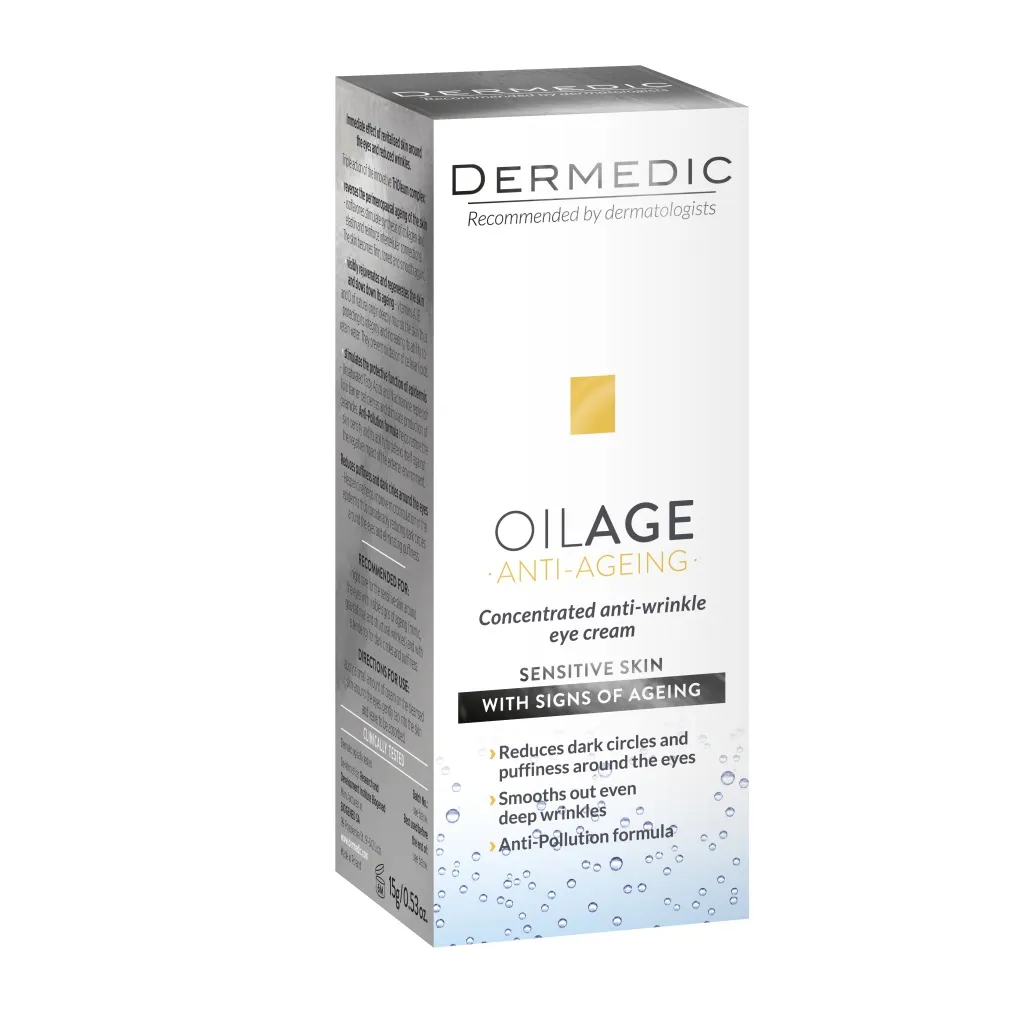 Dermedic Oilage Anti-Ageing oční krém proti vráskám 15 g