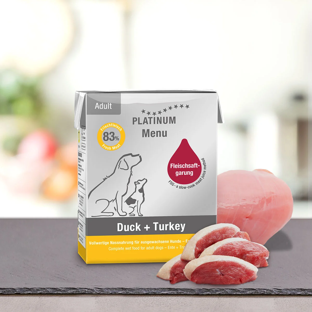 Platinum Menu Duck + Turkey - Kachna + Krocan 375 g