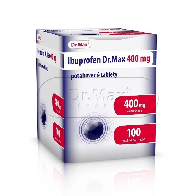 Ibuprofen Dr. Max 400 mg potahované tablety 100 tablet