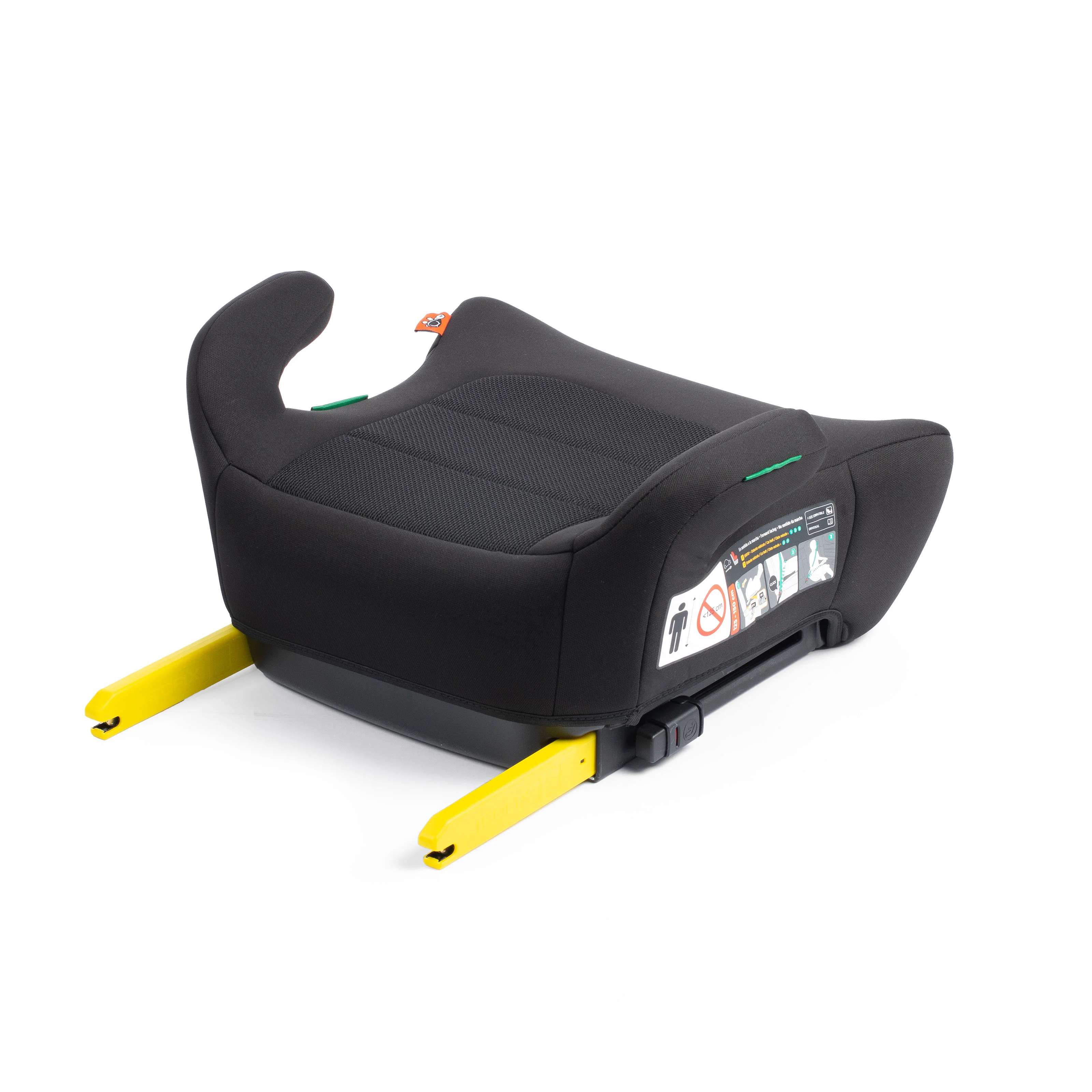 Babyauto GEKKO iFIX 125-150, podsedák velký, jet black