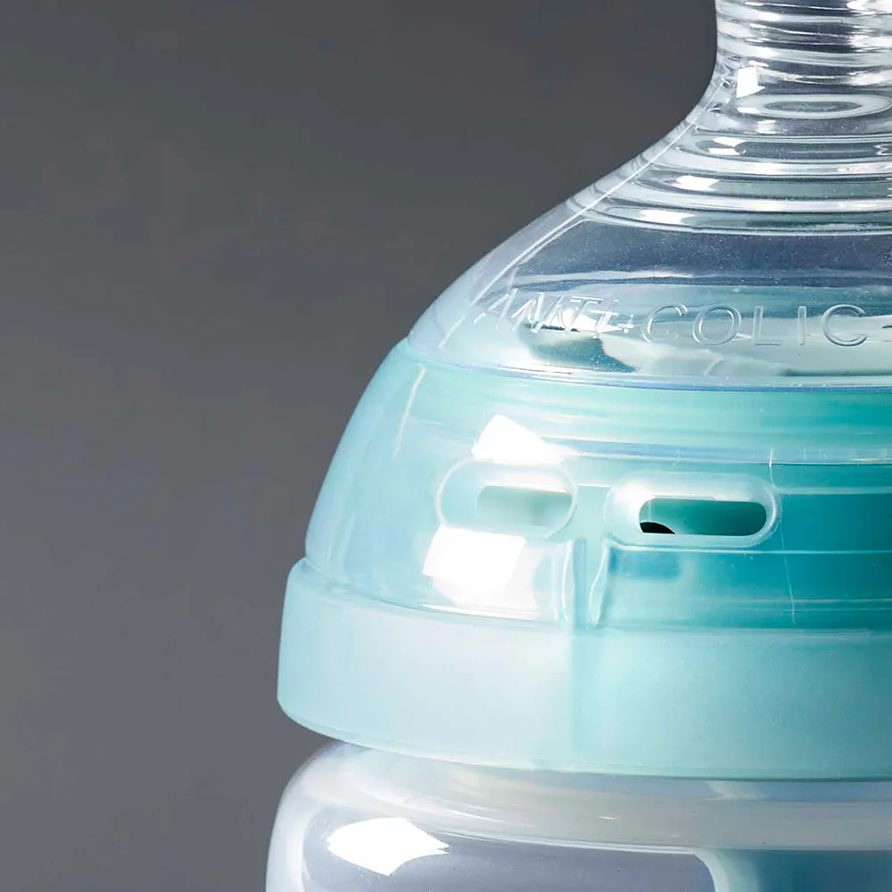 Tommee Tippee Advanced Anti-Colic Samosterilizační kojenecká lahev Pomalý průtok 0m+ 260 ml 3 ks