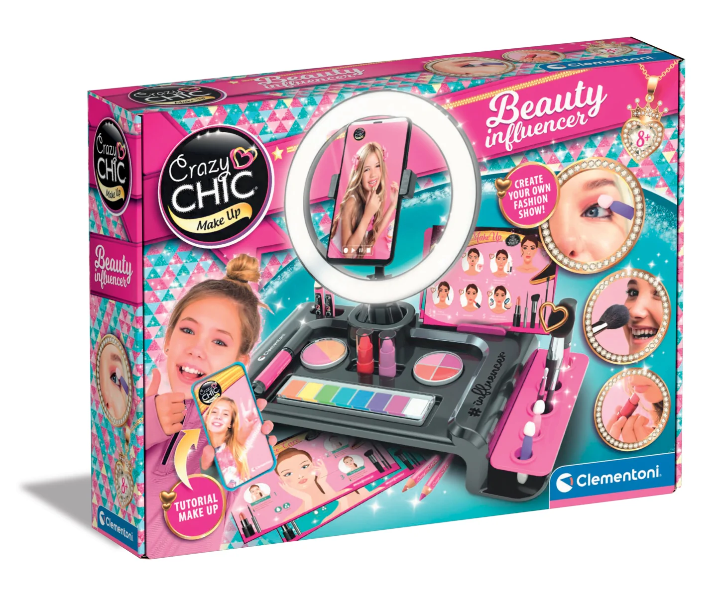 Clementoni Crazy CHIC - Make-up sada influencer
