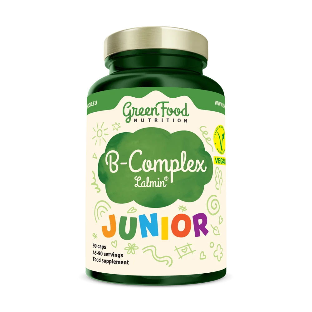 GreenFood Nutrition Junior B-complex Lalmin® 90 kapslí
