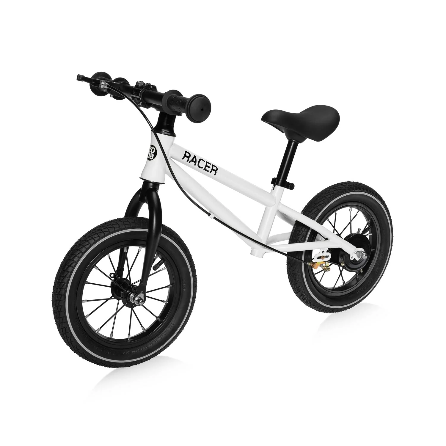Zopa Odrážedlo Racer s brzdou, Coconut White 2