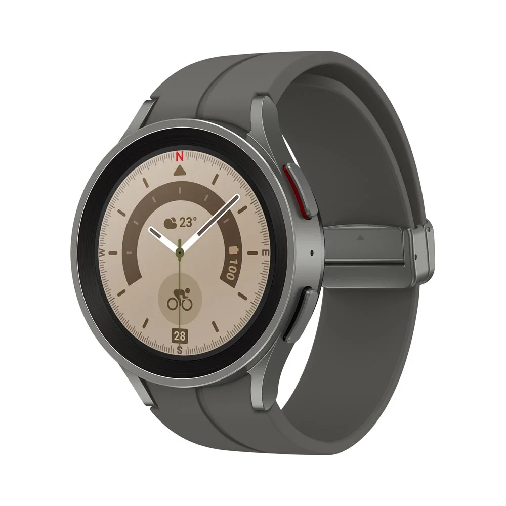 Samsung Galaxy Watch 5 PRO BT 45 mm smart hodinky Titanium