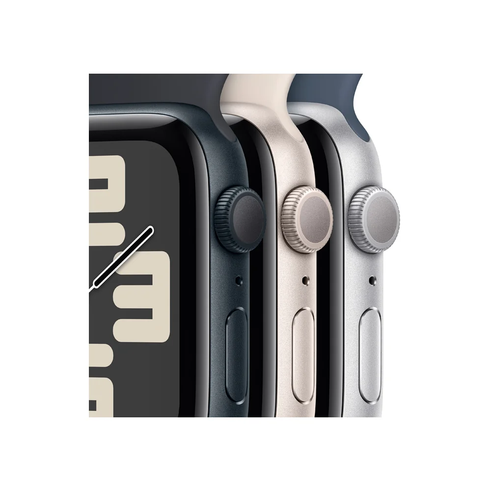 Apple Watch SE 40 mm sport band S/M smart hodinky Midnight