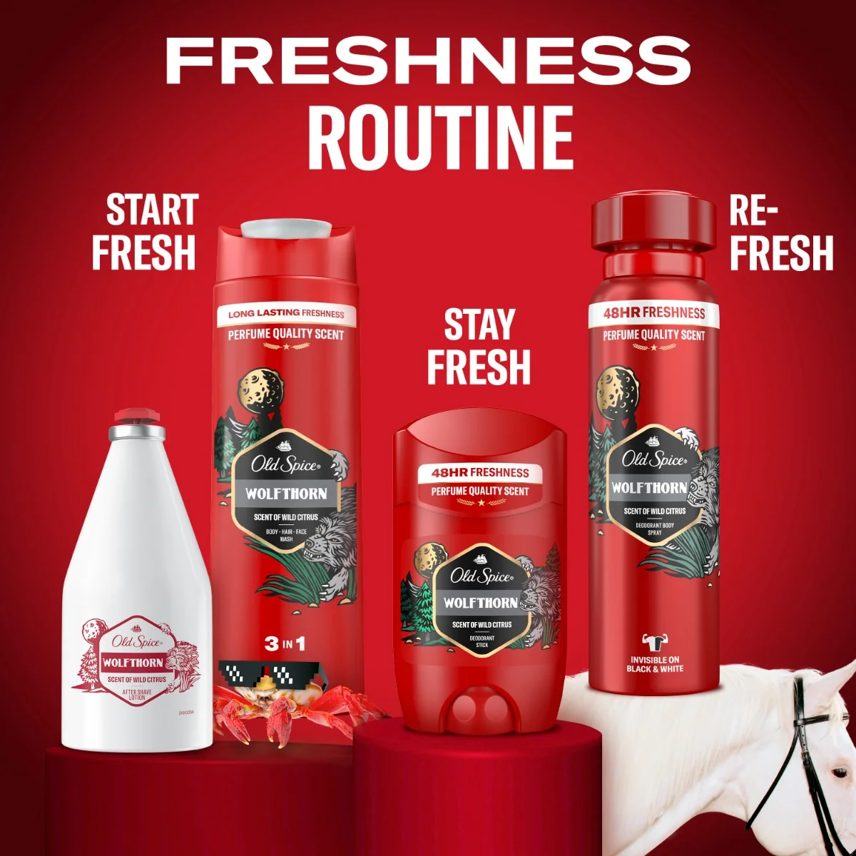 Old Spice Wolfthorn Voda po holení 100 ml