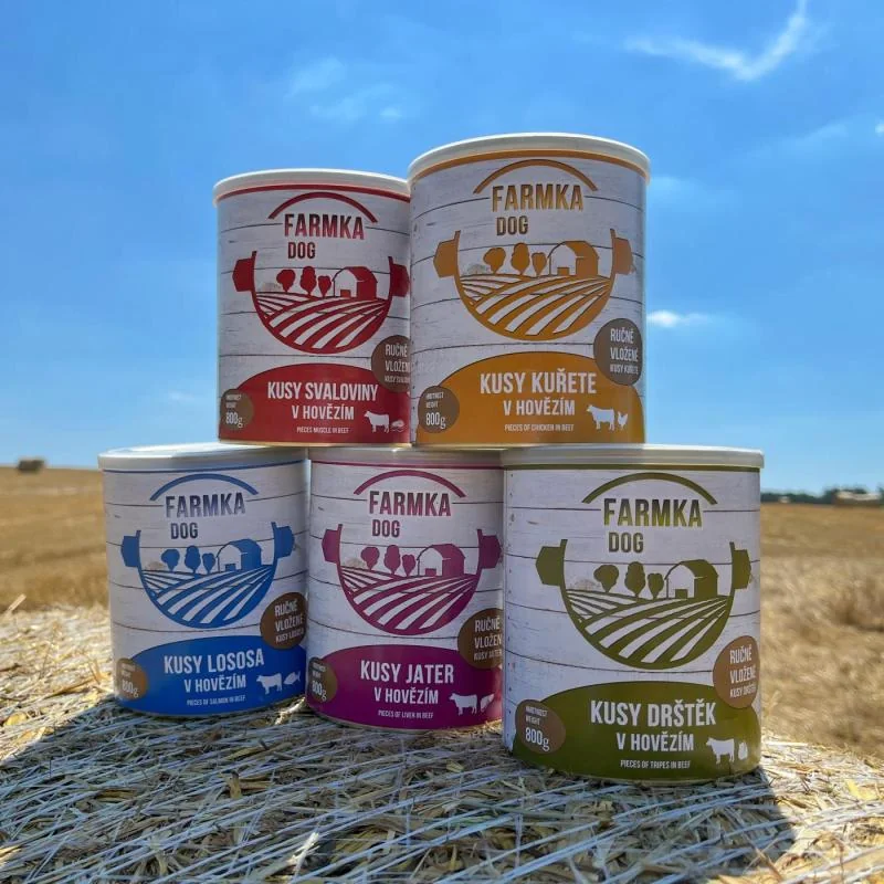 Sokol Falco FARMKA DOG s lososem 800g