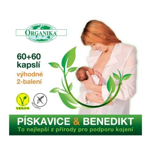 ORGANIKA Pískavice & Benedikt 2x60 kapslí