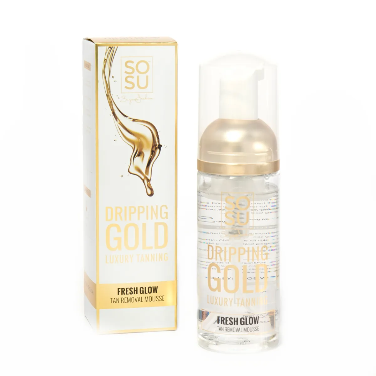 SOSU Dripping Gold Fresh Glow Pěna na odstranění opálení 150 ml