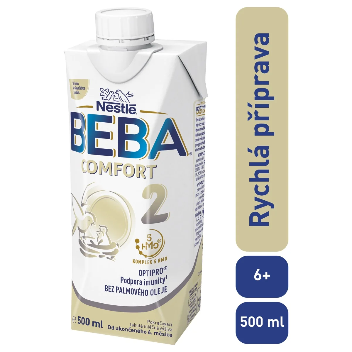 BEBA COMFORT 2 5HM-O tekutá 500 ml