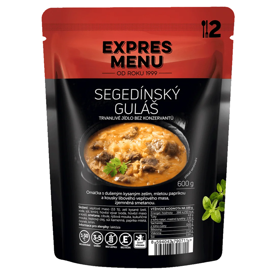 EXPRES MENU Segedínský guláš 600 g (2 porce)