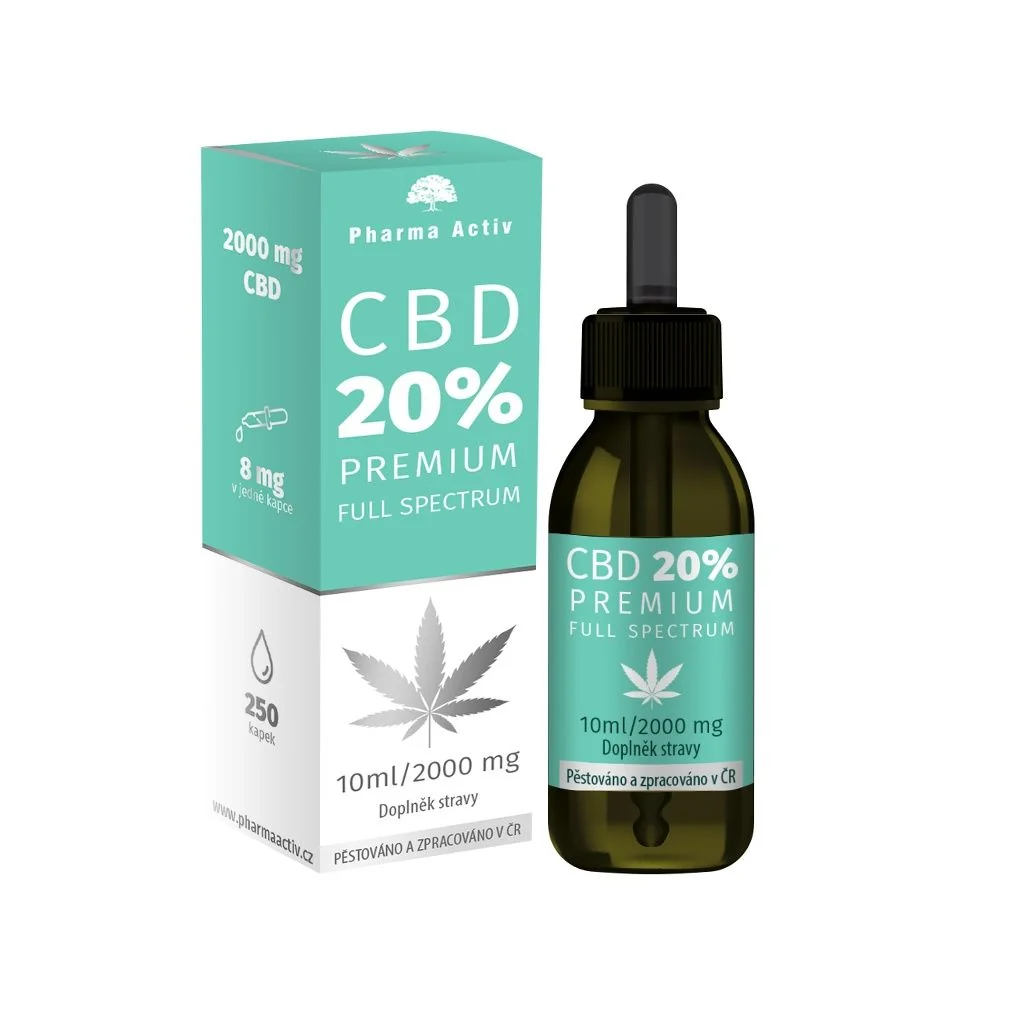 Pharma Activ CBD 20% PREMIUM 2000 mg Full Spectrum 10 ml