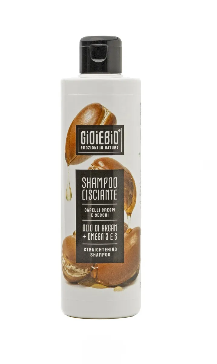 GioieBio Argan a Omega 3 a 6 Šampon vyhlazující BIO 250 ml