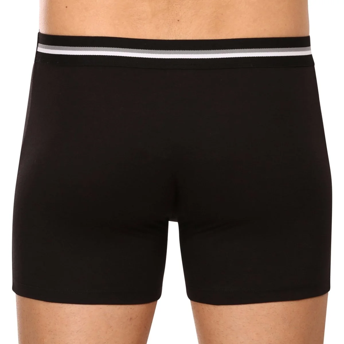 69SLAM Pánské boxerky fit bamboo plain (MBVPLN-BK) L