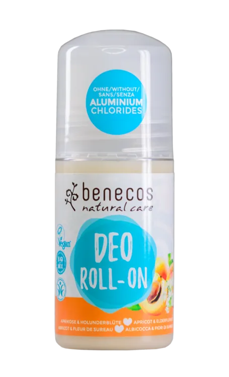 Benecos Deo Roll-on Meruňka + Bezinkový květ 50 ml