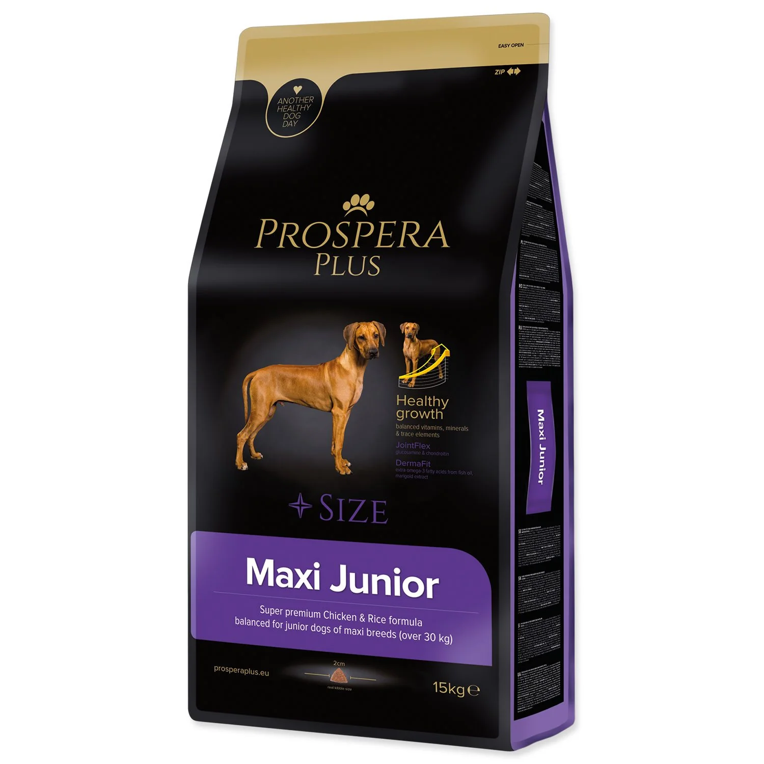 Prospera Krmivo Plus Maxi Junior kuře s rýží 15kg