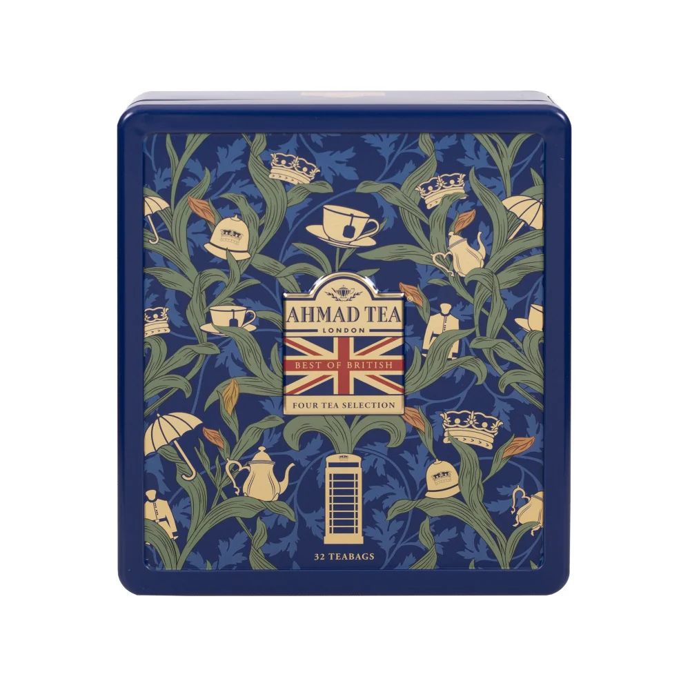 Ahmad Tea Best of British William Morris porcovaný čaj 32x2 g