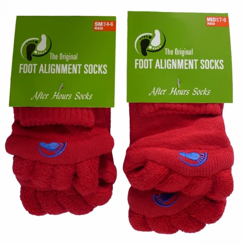 HappyFeet Adjustační ponožky Red vel. 39–42 1 pár