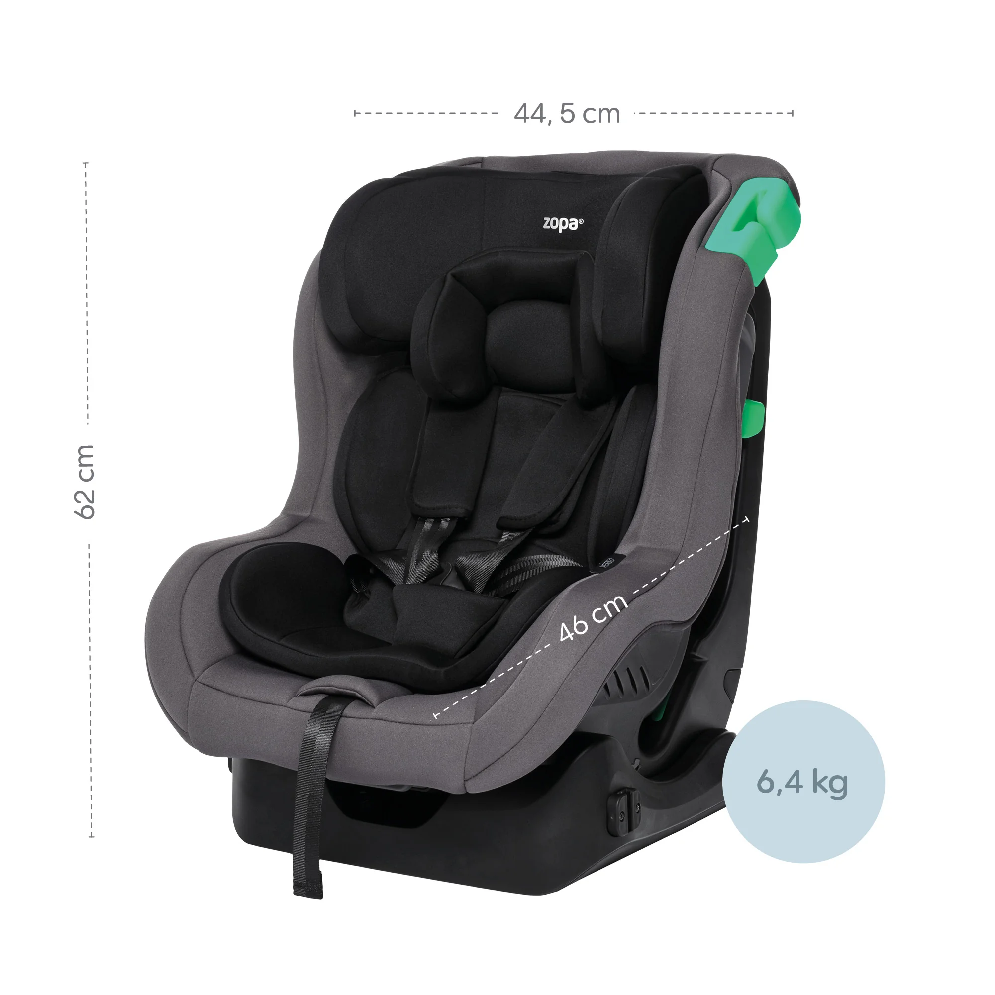 Zopa Autosedačka Verso R129, Foggy Grey 3