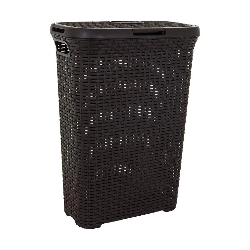 Curver Koš na prádlo Style 40L tmavě hnědý