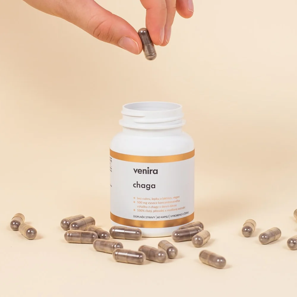 Venira Chaga 60 kapslí