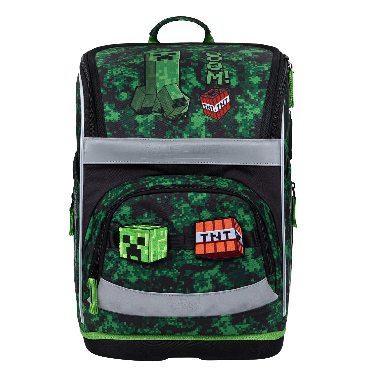 Baagl Školní set Zippy Plus Minecraft Boom