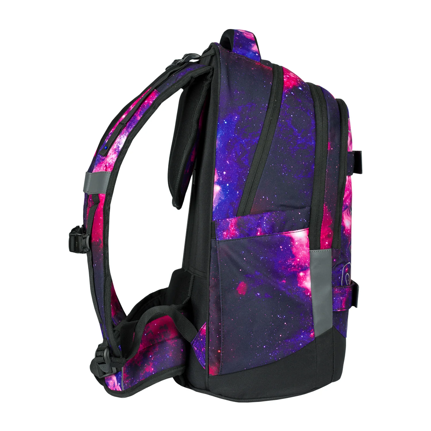 Baagl SET 5 Skate max Galaxy: batoh, penál, sáček, sportovní taška, ledvinka