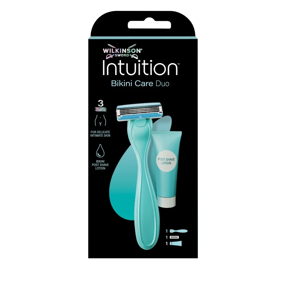Wilkinson Intuition Bikini Care Duo + Lotion dámský holicí strojek + balzám po holení