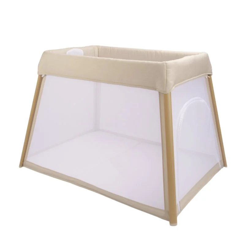 Bo Jungle cestovní postýlka Pure White