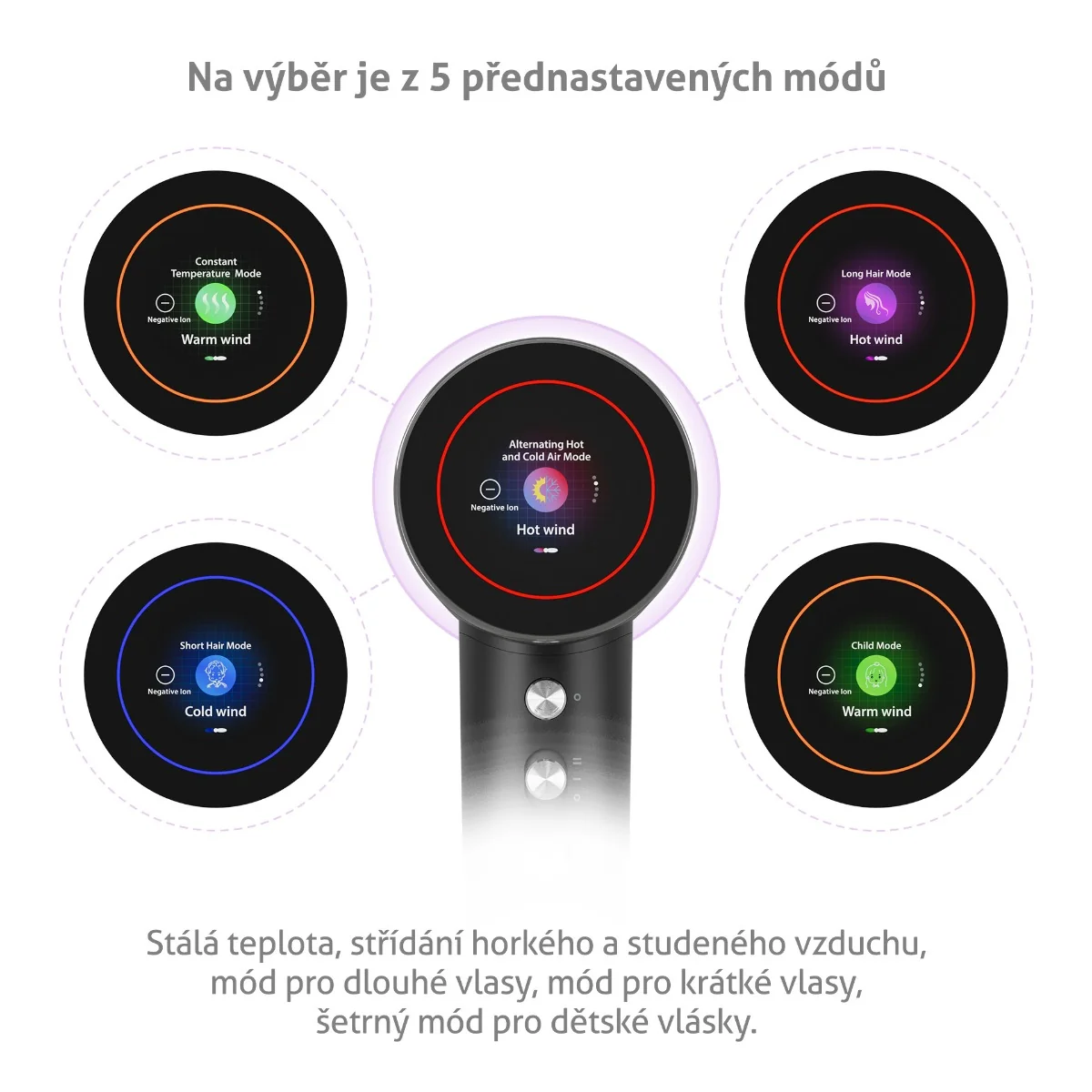 Truelife HairDryer D9 fén s ionizátorem