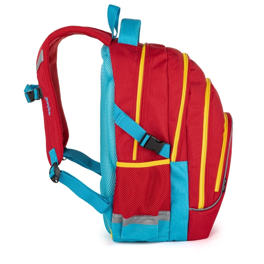 Oxybag Školní batoh OXY SCOOLER Red