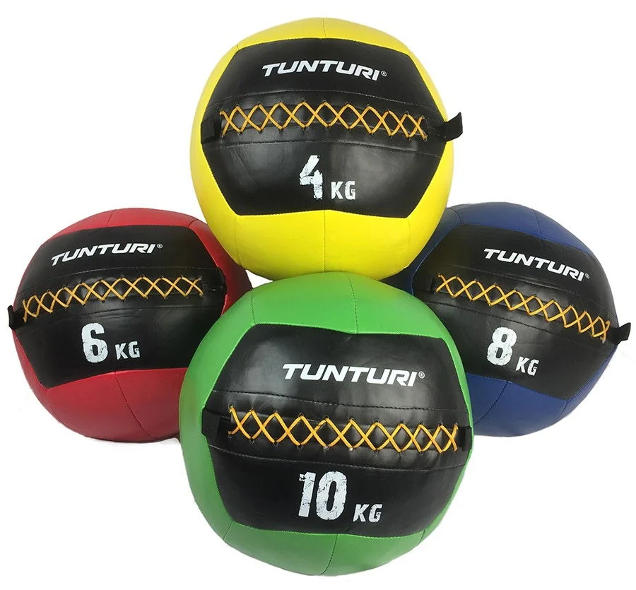 Tunturi Míč pro funkční trénink Wall ball varianta 10 kg zelený