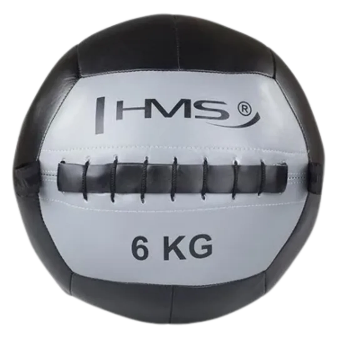 HMS Posilovací míč WLB šedý - 6kg