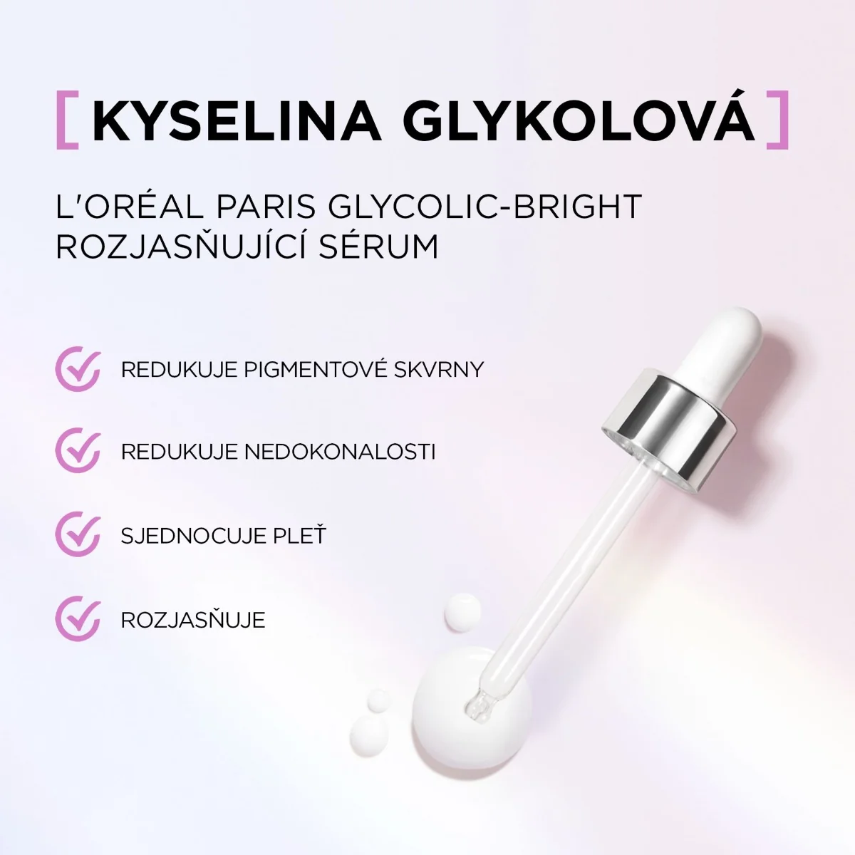 Loréal Paris Glycolic-Bright rozjasňující sérum 30 ml