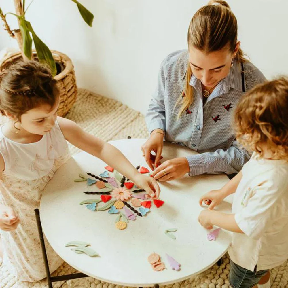 Jellystone Designs Senzorická antistresová mandala pro děti, duhová