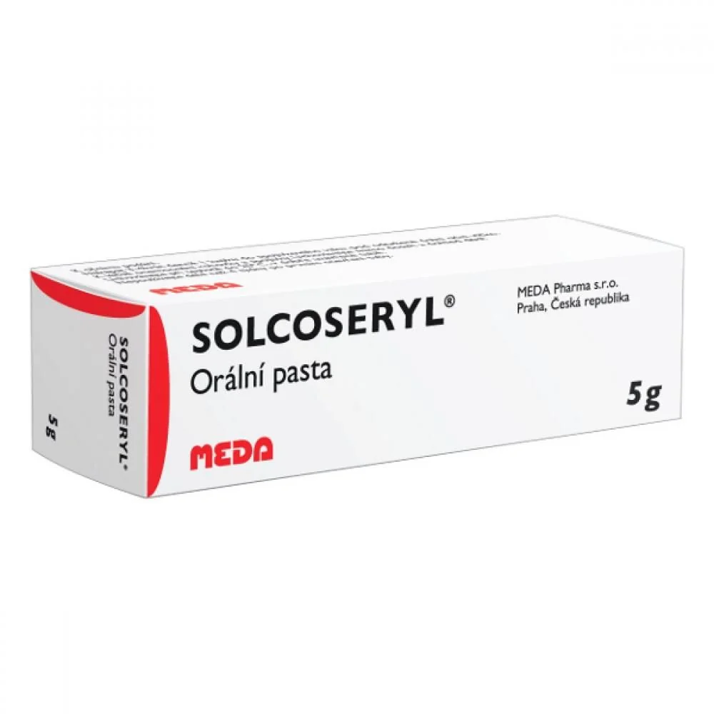Solcoseryl orální pasta 5 g
