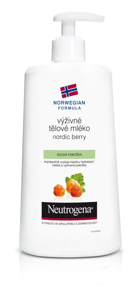 Neutrogena Nordicberry tělové mléko 400 ml