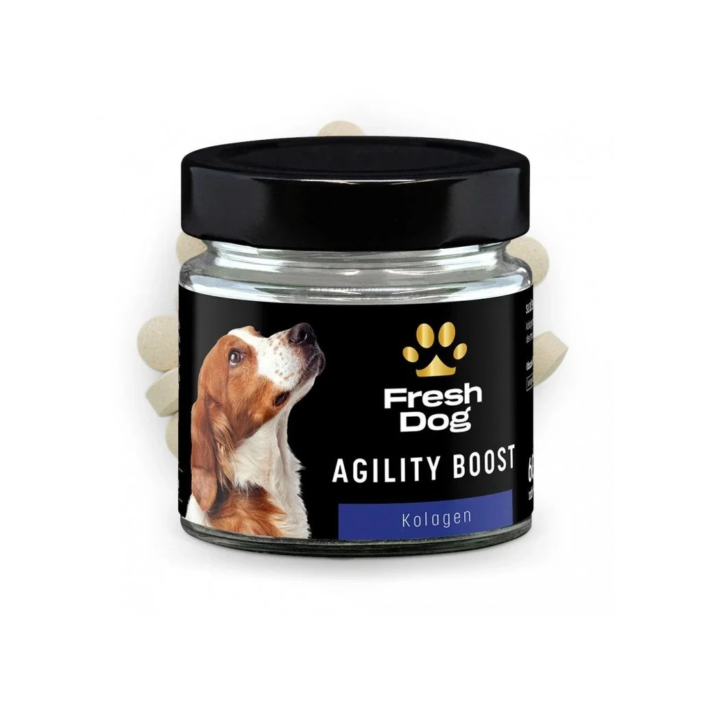 FreshDog AGILITY BOOST KOLAGEN čistý kolagen 500mg 180 tablet