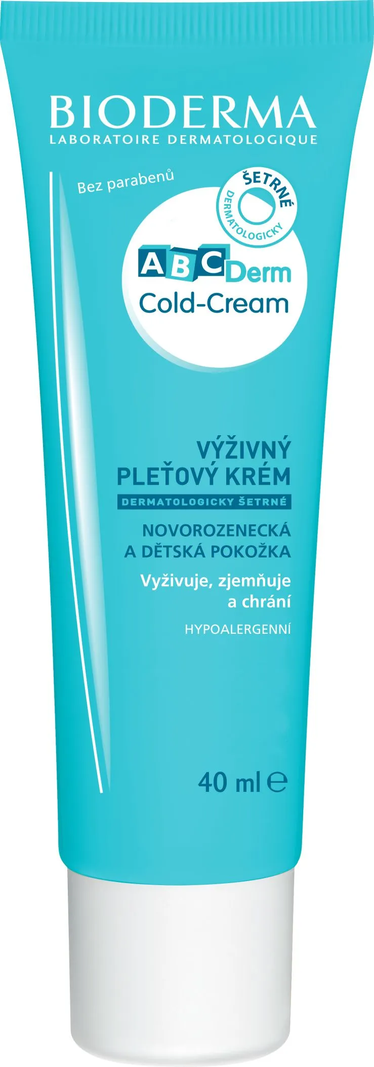 BIODERMA ABCDerm Cold Cream výživný pleťový krém 40 ml