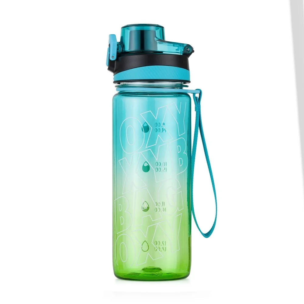 Oxybag OXY LiFE - láhev na pití Ombre Lime, 800 ml