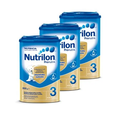 Nutrilon 3 Pronutra 800 g 3pack