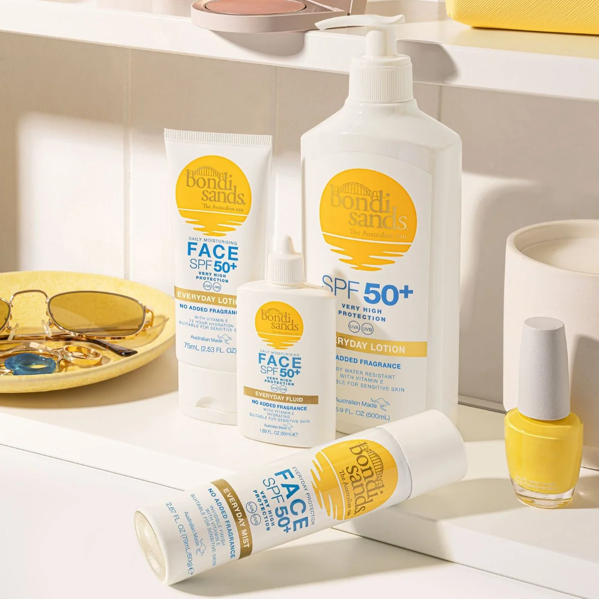 Bondi Sands Everyday Face Fluid SPF50+ opalovací fluid na obličej 50 ml